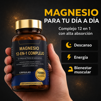 Complejo de Magnesio 12 en 1 - Power Max