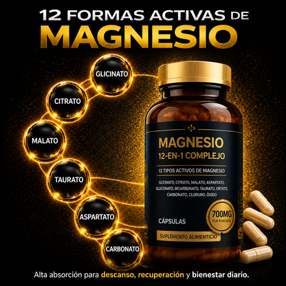 Complejo de Magnesio 12 en 1 - Power Max