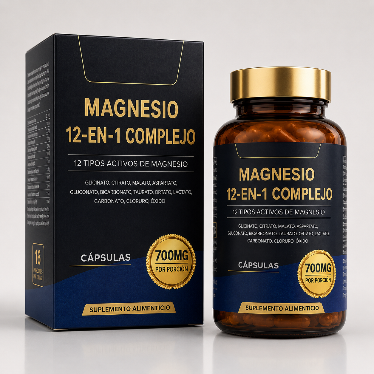 Complejo de Magnesio 12 en 1 - Power Max