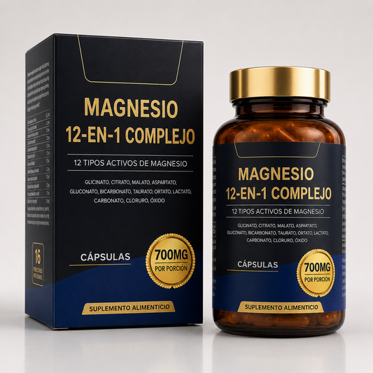 Complejo de Magnesio 12 en 1 - Power Max